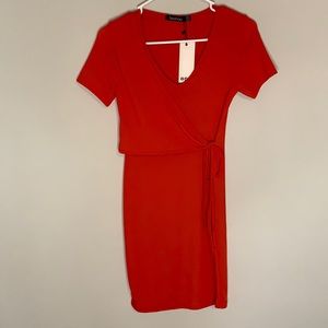 Booboo red dress